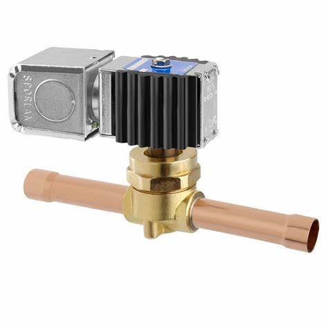 Fast-opening refrigeration solenoid valves